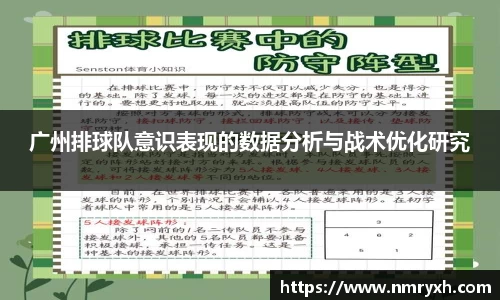 广州排球队意识表现的数据分析与战术优化研究